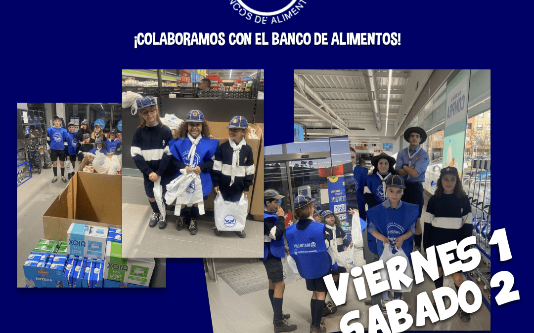 Actividad este fin de semana con el Banco de Alimentos