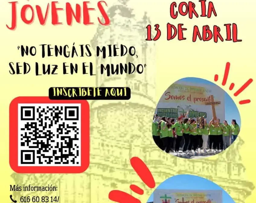 13 de abril: Encuentro Diocesano de Jóvenes en Coria
