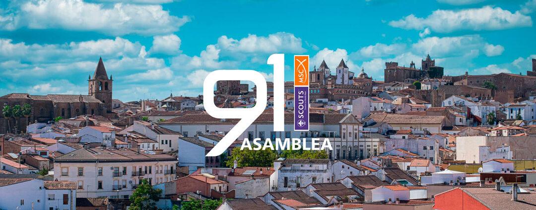 Todo listo para la Asamblea Scout en Cáceres