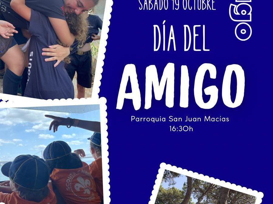 Sábado 19 de octubre: Día del Amigo
