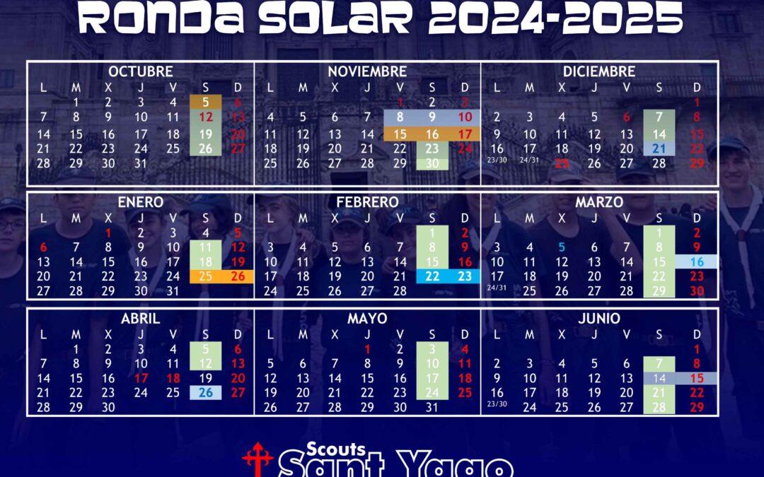Calendario de la Ronda Solar 2024-2025