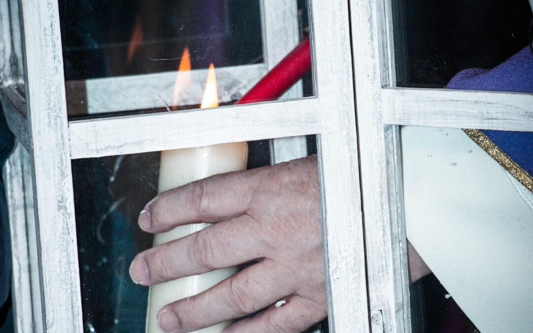 Entrega de la Luz de Belén hoy en Cáceres