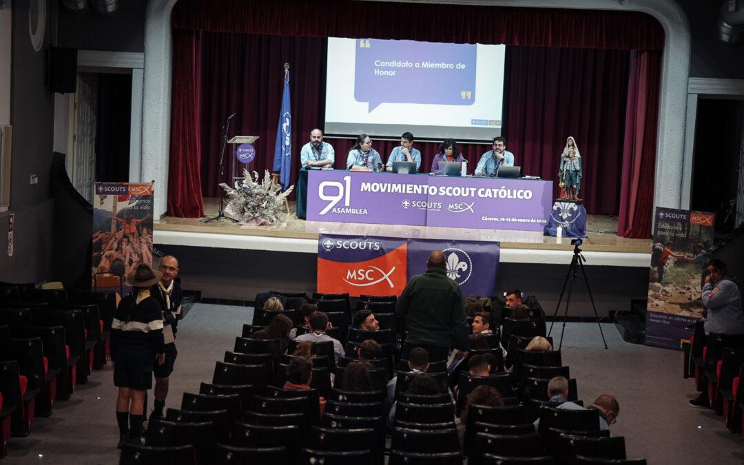 Inaugurada la CXI Asamblea del Movimiento Scout Católico