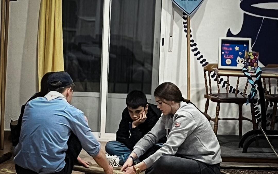 Técnicas scouts en Puebla de la Calzada