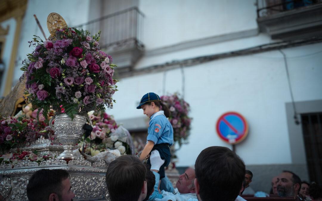 Recibimiento a la Virgen de la Montaña