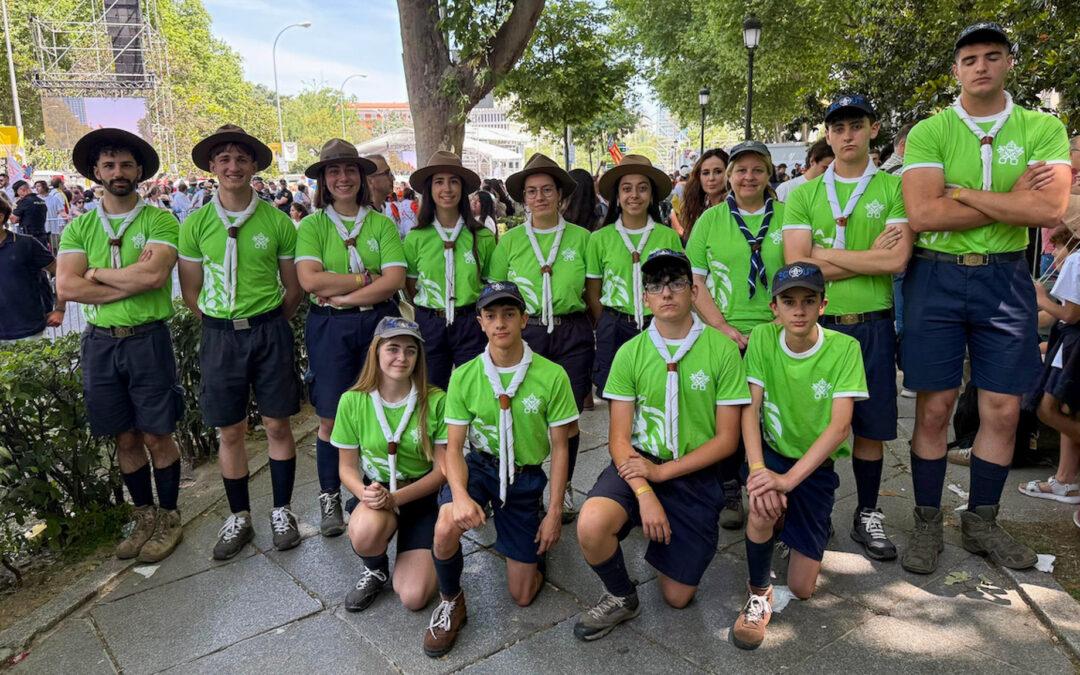 «Lion’s Hearts» de Sant Yago, junto al Papa en Madrid
